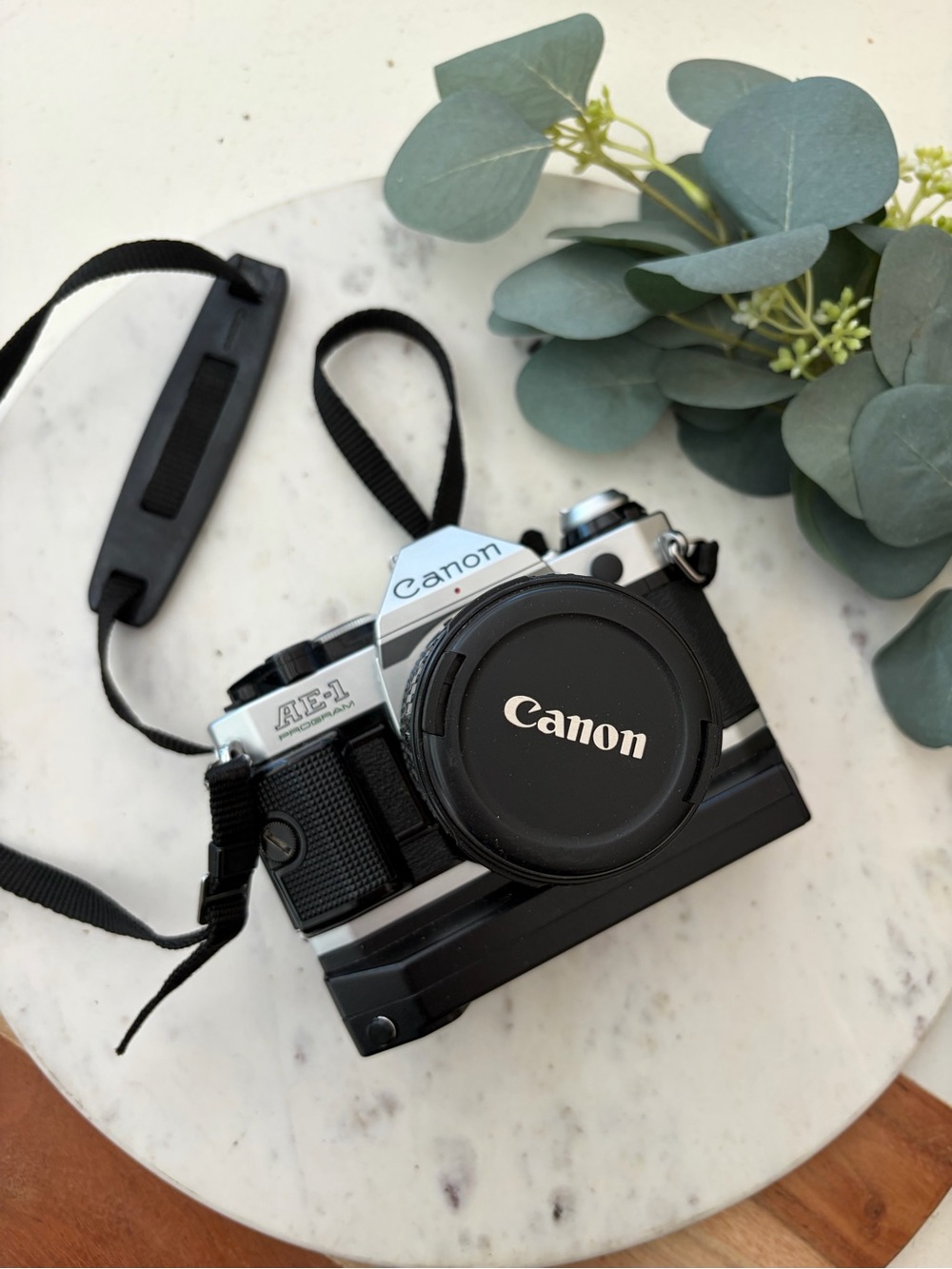 Vintage Canon AE-1 Program 35mm Film Camera & Accessories